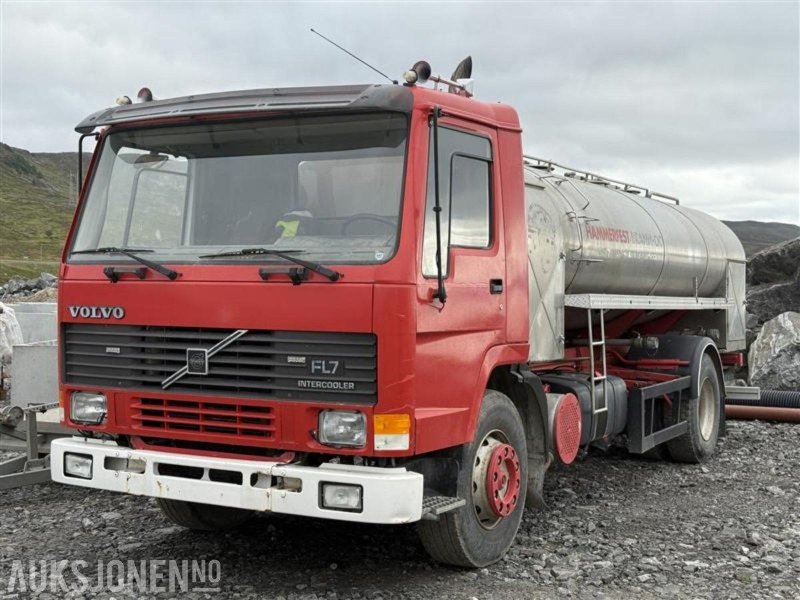 1991 Volvo fl7 tankbil - Tanker truck: picture 1 1991 Volvo fl7 tankbil - Tanker truck: picture 1