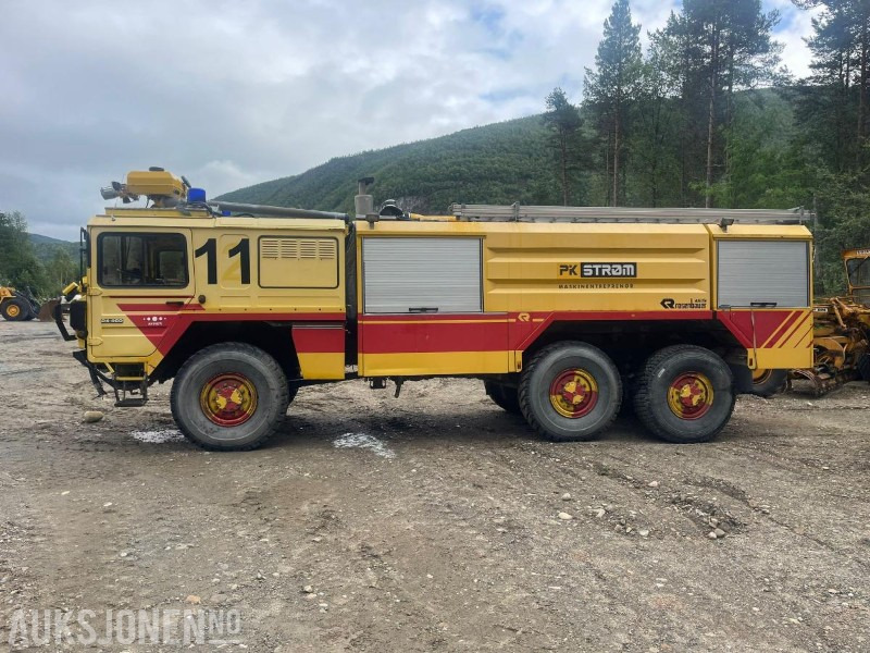 1993 MAN 24460 Brannbil 6x6 - Fire truck: picture 4 1993 MAN 24460 Brannbil 6x6 - Fire truck: picture 4