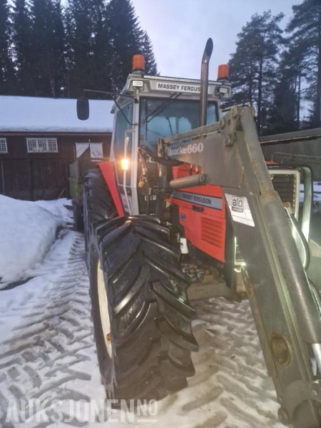 1993 Massey Ferguson 3085 Ettermontert turbo LED-lys Dynashift - Farm tractor: picture 3 1993 Massey Ferguson 3085 Ettermontert turbo LED-lys Dynashift - Farm tractor: picture 3