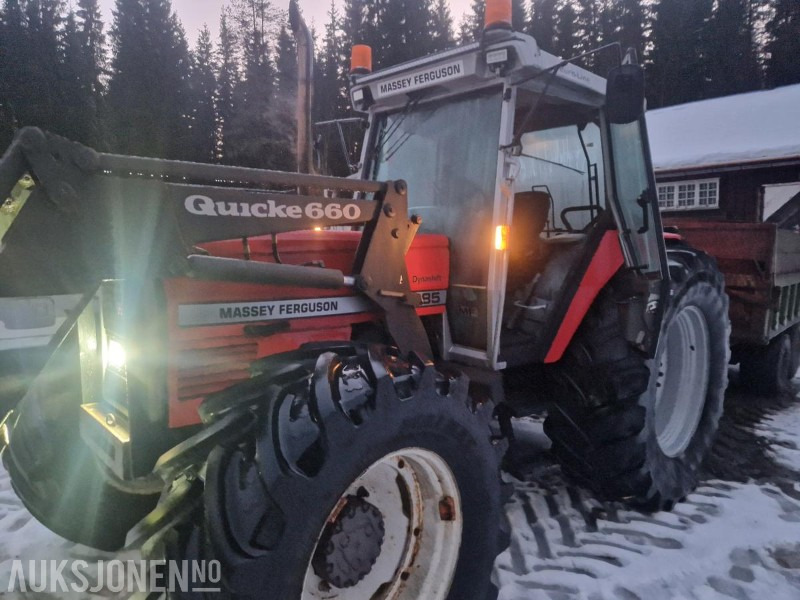 1993 Massey Ferguson 3085 Ettermontert turbo LED-lys Dynashift - Farm tractor: picture 1 1993 Massey Ferguson 3085 Ettermontert turbo LED-lys Dynashift - Farm tractor: picture 1