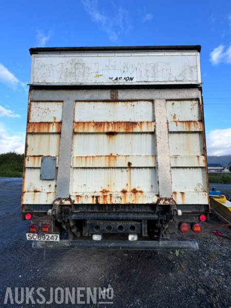 1998 Mercedes-Benz 817/37 - skapbil med bakløft - Eu godkjent - Box truck: picture 5 1998 Mercedes-Benz 817/37 - skapbil med bakløft - Eu godkjent - Box truck: picture 5