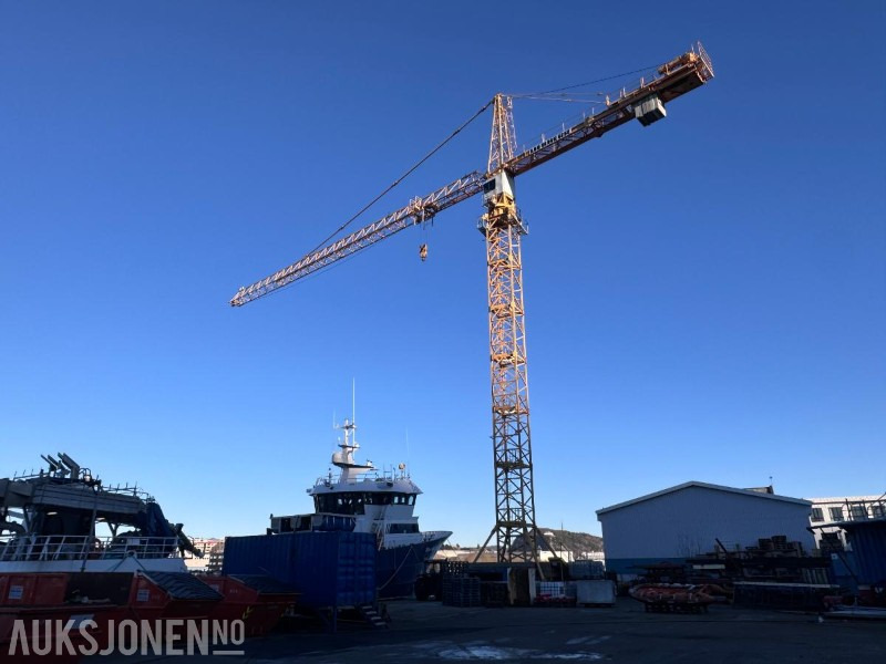 2000 Liebherr 280 EC-H 16 Litronic Tårnkran med undervogn på plater - Crane: picture 3 2000 Liebherr 280 EC-H 16 Litronic Tårnkran med undervogn på plater - Crane: picture 3