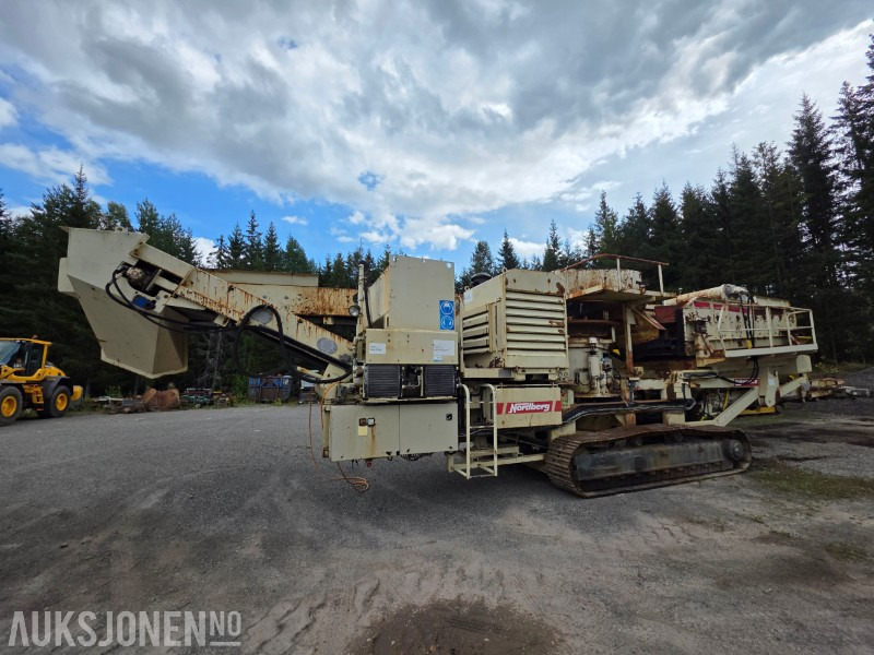 2000 Nordberg LT 800 Finknuserverk med HP 200 knuser - 17986 Arbeidstimer - Mobile crusher: picture 1 2000 Nordberg LT 800 Finknuserverk med HP 200 knuser - 17986 Arbeidstimer - Mobile crusher: picture 1