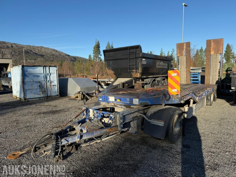 2005 Damm Maskinhenger - 3-aksler - Kjørebroer - Low loader trailer: picture 1 2005 Damm Maskinhenger - 3-aksler - Kjørebroer - Low loader trailer: picture 1