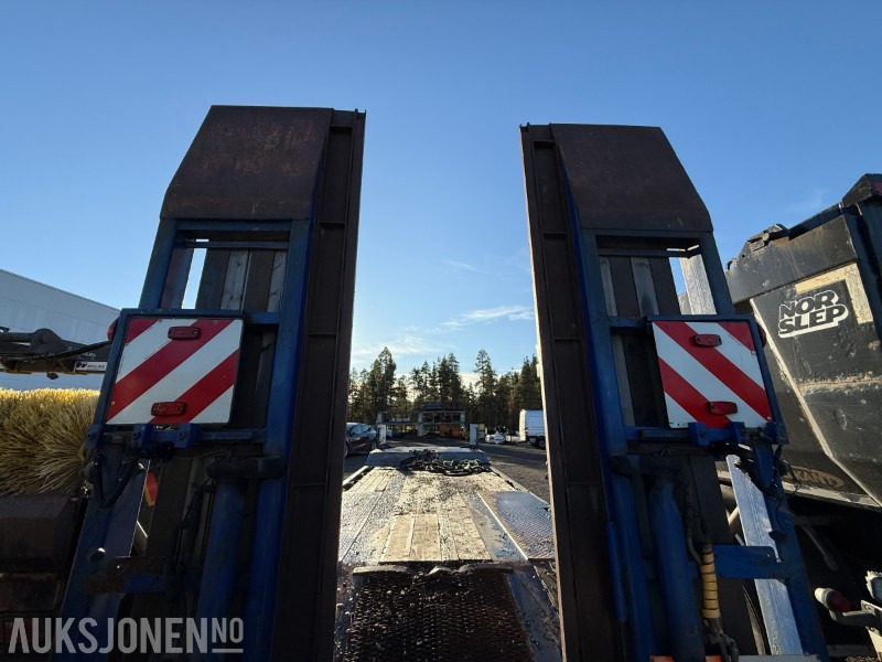 2005 Damm Maskinhenger - 3-aksler - Kjørebroer - Low loader trailer: picture 5 2005 Damm Maskinhenger - 3-aksler - Kjørebroer - Low loader trailer: picture 5