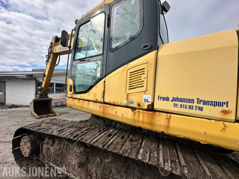 Excavator 2005 Komatsu PC210LC-7K GRAVEMASKIN - 11000 Timer: picture 17