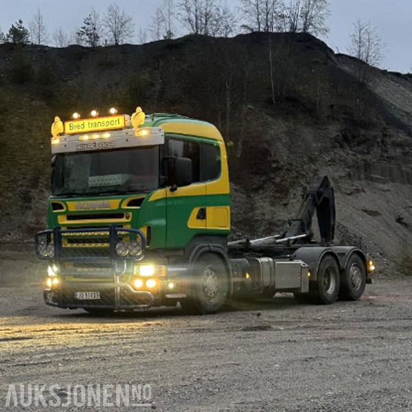 2005 Scania R-serie R580 Palfinger krok Helluft Reparasjonsobjekt - Hook lift truck: picture 5 2005 Scania R-serie R580 Palfinger krok Helluft Reparasjonsobjekt - Hook lift truck: picture 5
