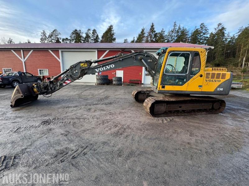2006 Volvo EC140 BLC gravemaskin med tiltrotator og pusseskuffe - Excavator: picture 2 2006 Volvo EC140 BLC gravemaskin med tiltrotator og pusseskuffe - Excavator: picture 2