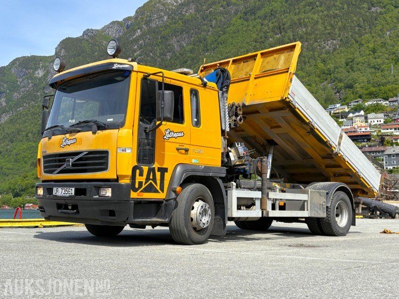 2006 Volvo FL 6 H kranbil med tipp - 229 139 km - EU godkjent til 21.02.2026 - Crane truck: picture 1 2006 Volvo FL 6 H kranbil med tipp - 229 139 km - EU godkjent til 21.02.2026 - Crane truck: picture 1