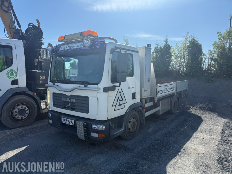 Crane truck 2007 MAN TGL 8.240 - Automat - EU OK - Kran og Tipp - EURO4T - 133025 km: picture 1