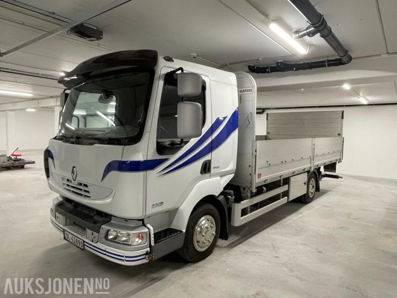 2007 RENAULT MIDLUM LASTEBIL - PLANBIL MED LIFT. KUN 95544 KM! - Dropside/ Flatbed truck: picture 2 2007 RENAULT MIDLUM LASTEBIL - PLANBIL MED LIFT. KUN 95544 KM! - Dropside/ Flatbed truck: picture 2