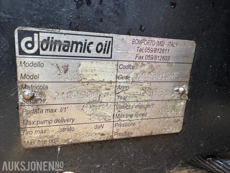 2008 Dinamic vinsj til lastebilkran - Crane truck: picture 4 2008 Dinamic vinsj til lastebilkran - Crane truck: picture 4