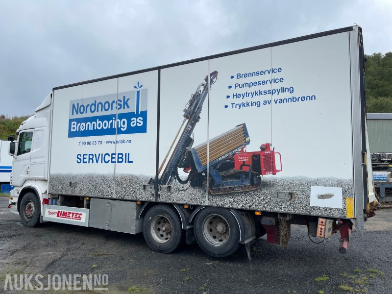 2009 Scania 480 R-serie Highline Skapbil med full sideåpning og Zepro baklift - Box truck: picture 4 2009 Scania 480 R-serie Highline Skapbil med full sideåpning og Zepro baklift - Box truck: picture 4