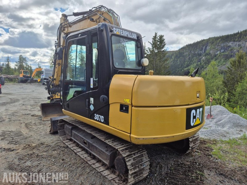 2011 Cat 307D beltegraver, med tiltrotator - Excavator: picture 3 2011 Cat 307D beltegraver, med tiltrotator - Excavator: picture 3