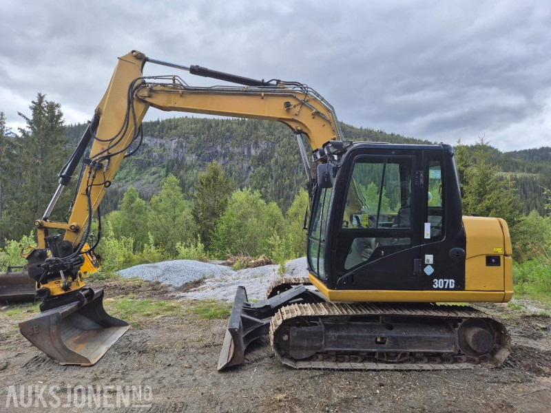 2011 Cat 307D beltegraver, med tiltrotator - Excavator: picture 2 2011 Cat 307D beltegraver, med tiltrotator - Excavator: picture 2