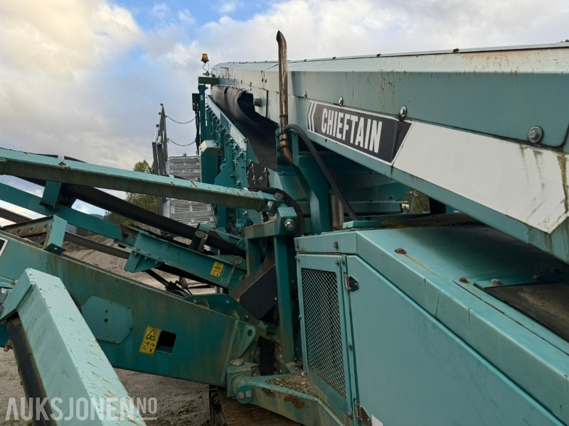 Screener 2011 Powerscreen Chieftain 1700 – 2011 modell - 4 Fraksjoner – kun 450 timer: picture 13
