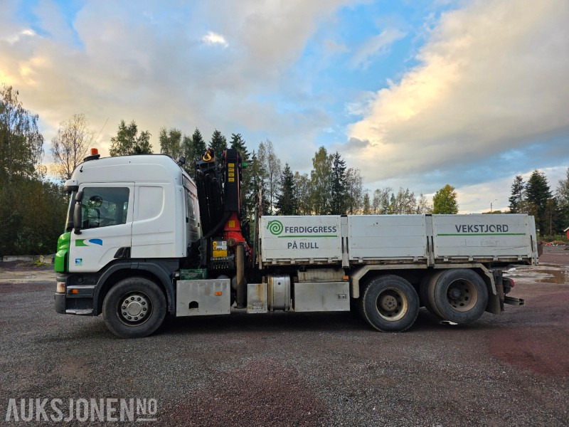 2011 Scania P-400 m/Palfinger PK26002-EH E stykkgodskran og klype - Euroklasse 5T - Leveres med ny EU Godkjenning - Crane truck: picture 2 2011 Scania P-400 m/Palfinger PK26002-EH E stykkgodskran og klype - Euroklasse 5T - Leveres med ny EU Godkjenning - Crane truck: picture 2