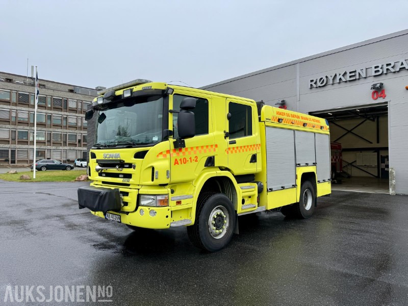 2011 Scania P400 4x4 - brannbil - mannskapsbil - godt utstyrt - nylig EU-godkjent - Fire truck: picture 1 2011 Scania P400 4x4 - brannbil - mannskapsbil - godt utstyrt - nylig EU-godkjent - Fire truck: picture 1