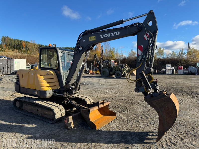 2011 Volvo EC55C GRAVEMNASKON MED 2 SKUFFER - Excavator: picture 5 2011 Volvo EC55C GRAVEMNASKON MED 2 SKUFFER - Excavator: picture 5