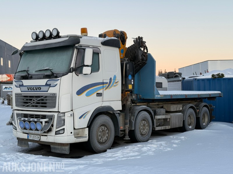 2012 Volvo FH 540 8x2 Kranbil - Effer 26t/m kran - Krokløft - 262 000km - Rotator - Crane truck: picture 1 2012 Volvo FH 540 8x2 Kranbil - Effer 26t/m kran - Krokløft - 262 000km - Rotator - Crane truck: picture 1