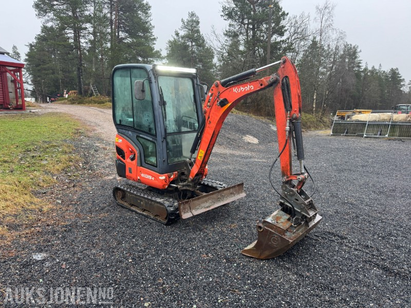 2013 Kubota KX019-4 minigraver m/ Ifor Williams GX maskinhenger - Mini excavator: picture 3 2013 Kubota KX019-4 minigraver m/ Ifor Williams GX maskinhenger - Mini excavator: picture 3
