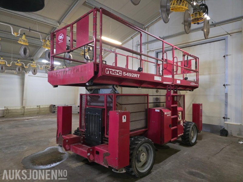 2013 MEC 3392 RT-T sakselift – 12 m arbeidshøyde - godkjent - Aerial platform: picture 1 2013 MEC 3392 RT-T sakselift – 12 m arbeidshøyde - godkjent - Aerial platform: picture 1