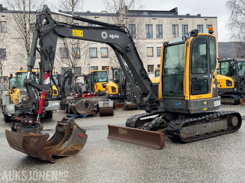 2013 Volvo ECR58 mnigraver med 3 skuffer & Indexator tiltrotator 6294T - Mini excavator: picture 1 2013 Volvo ECR58 mnigraver med 3 skuffer & Indexator tiltrotator 6294T - Mini excavator: picture 1