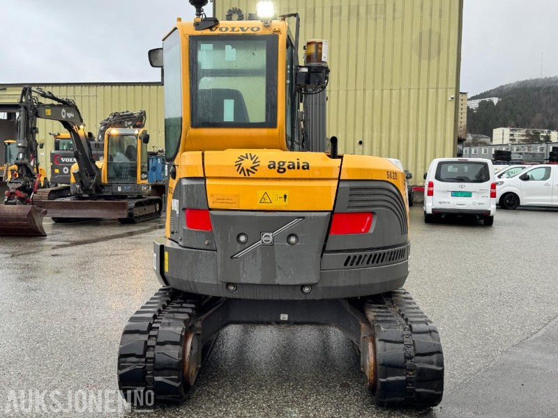 2013 Volvo ECR58 mnigraver med 3 skuffer & Indexator tiltrotator 6294T - Mini excavator: picture 4 2013 Volvo ECR58 mnigraver med 3 skuffer & Indexator tiltrotator 6294T - Mini excavator: picture 4