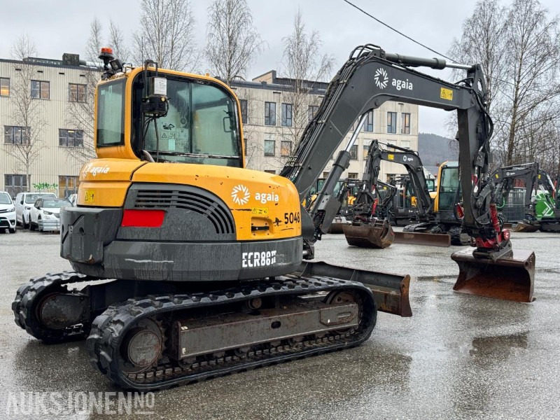 2013 Volvo ECR88 gravemaskin med 3 skuffer, Indexator tiltrotator Sertifisert 10.26 8677T - Mini excavator: picture 5 2013 Volvo ECR88 gravemaskin med 3 skuffer, Indexator tiltrotator Sertifisert 10.26 8677T - Mini excavator: picture 5