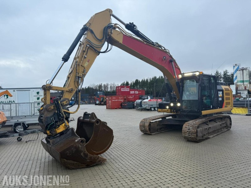 2014 Cat 323E BELTEGRAVER SERVICEAVTALE ENGCON TILTROTATOR MASKINSTYRING SENTRALSMØRING. - Crawler excavator: picture 1 2014 Cat 323E BELTEGRAVER SERVICEAVTALE ENGCON TILTROTATOR MASKINSTYRING SENTRALSMØRING. - Crawler excavator: picture 1