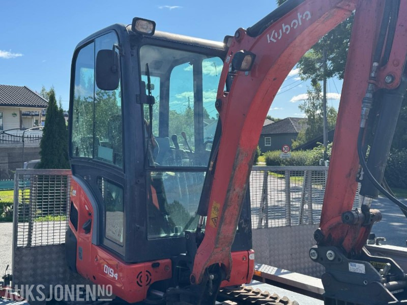 2014 Kubota KX019-4 minigraver med 3 skuffer - Mini excavator: picture 5 2014 Kubota KX019-4 minigraver med 3 skuffer - Mini excavator: picture 5