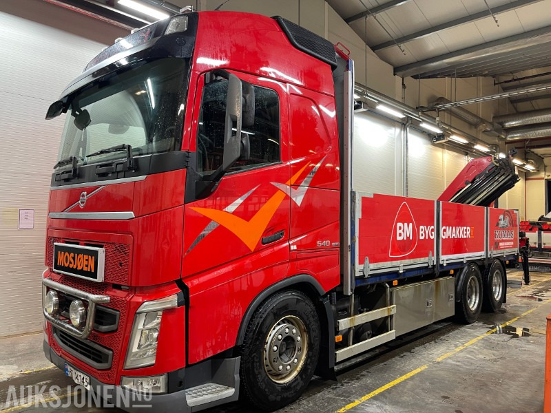 2014 Volvo FH540 6X2 Planbil med HMF 2120 kran, Eu godkjent til 31.05.2026 - Crane truck: picture 2 2014 Volvo FH540 6X2 Planbil med HMF 2120 kran, Eu godkjent til 31.05.2026 - Crane truck: picture 2