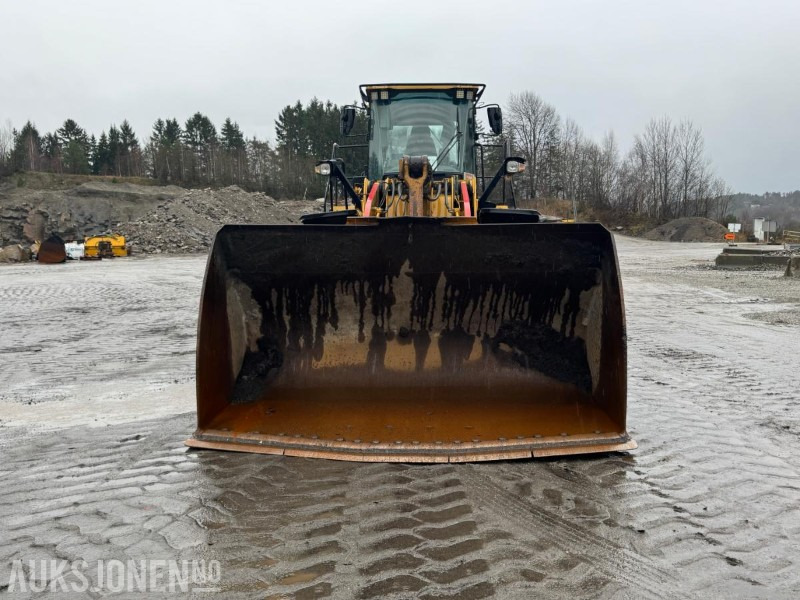 2015 CAT 966M FOREST MACHINE HJULLASTER, VEKT, SENTRALSMØRING, FULL SERVICEHISTORIKK, SKUFFE - Wheel loader: picture 2 2015 CAT 966M FOREST MACHINE HJULLASTER, VEKT, SENTRALSMØRING, FULL SERVICEHISTORIKK, SKUFFE - Wheel loader: picture 2