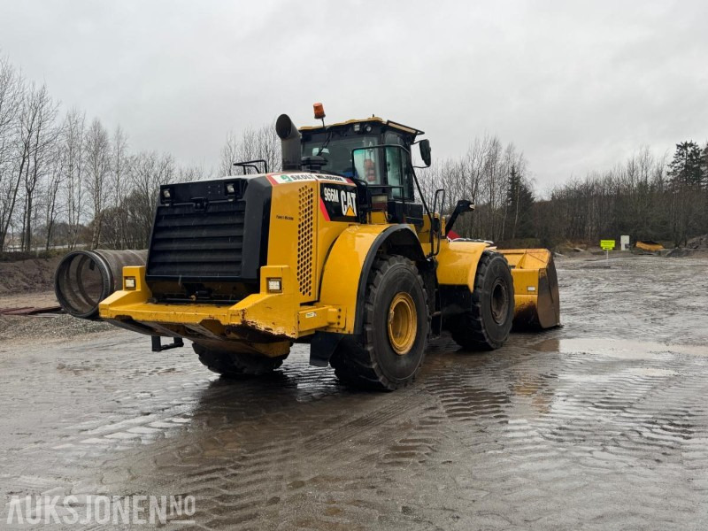 2015 CAT 966M FOREST MACHINE HJULLASTER, VEKT, SENTRALSMØRING, FULL SERVICEHISTORIKK, SKUFFE - Wheel loader: picture 5 2015 CAT 966M FOREST MACHINE HJULLASTER, VEKT, SENTRALSMØRING, FULL SERVICEHISTORIKK, SKUFFE - Wheel loader: picture 5
