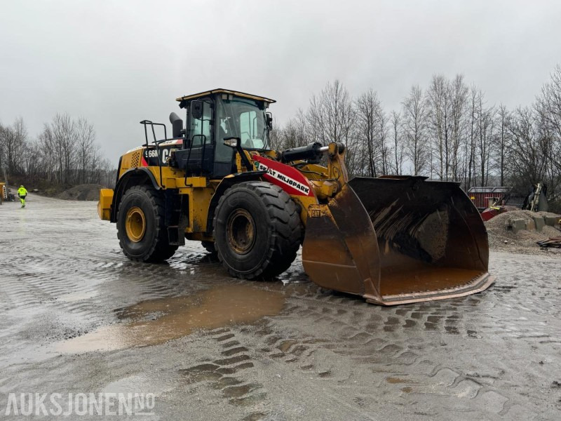2015 CAT 966M FOREST MACHINE HJULLASTER, VEKT, SENTRALSMØRING, FULL SERVICEHISTORIKK, SKUFFE - Wheel loader: picture 3 2015 CAT 966M FOREST MACHINE HJULLASTER, VEKT, SENTRALSMØRING, FULL SERVICEHISTORIKK, SKUFFE - Wheel loader: picture 3