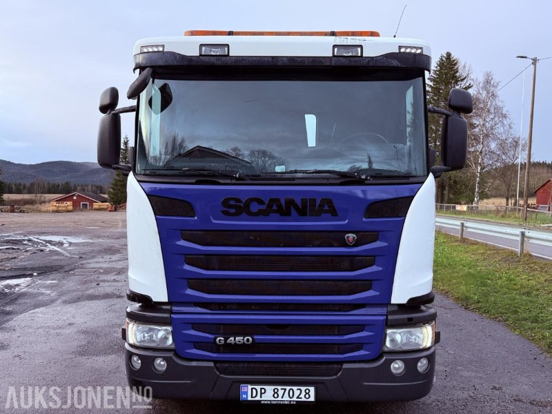 2015 Scania G450 EURO 6 444933 km - Styrbar boggi og Webasto - Hook lift truck: picture 2 2015 Scania G450 EURO 6 444933 km - Styrbar boggi og Webasto - Hook lift truck: picture 2
