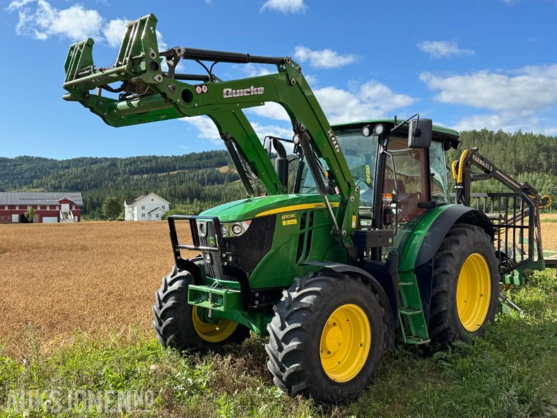 2016 John Deere 6110M traktor med frontlaster / 40 km,t / 1184 timer - Farm tractor: picture 1 2016 John Deere 6110M traktor med frontlaster / 40 km,t / 1184 timer - Farm tractor: picture 1