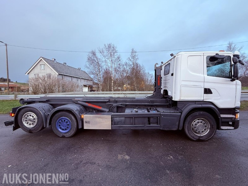 2016 Scania G450 EURO 6 444933 km m/ Krokflak med Hiab 140 AW kran - Hook lift truck: picture 4 2016 Scania G450 EURO 6 444933 km m/ Krokflak med Hiab 140 AW kran - Hook lift truck: picture 4