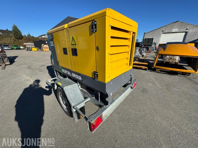 2017 Atlas Copco QAS 20 strømaggregat 20KVA / rep objekt - Construction equipment: picture 3 2017 Atlas Copco QAS 20 strømaggregat 20KVA / rep objekt - Construction equipment: picture 3