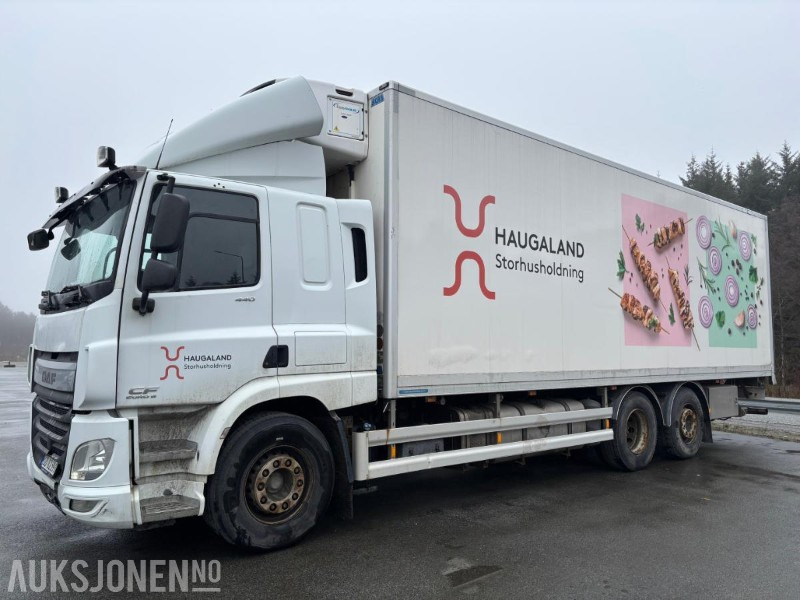 2017 DAF CF 440 6x2 FAN kjøle/frys skapbil. Supra1250 kjøl. 21paller. - Box truck: picture 2 2017 DAF CF 440 6x2 FAN kjøle/frys skapbil. Supra1250 kjøl. 21paller. - Box truck: picture 2