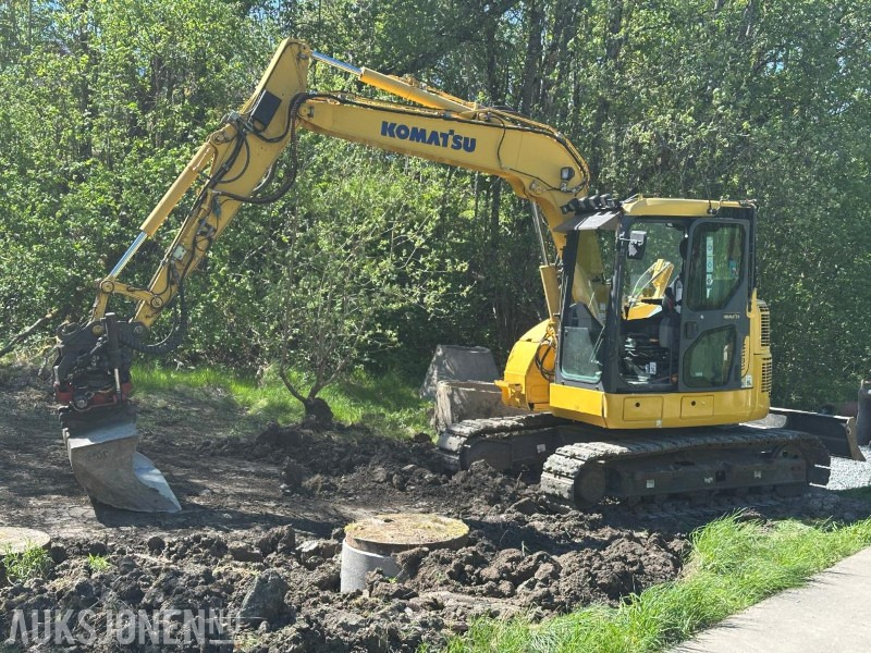 2017 Komatsu PC78US-10 - Beltegraver - Rototilt - 4315timer - Excavator: picture 2 2017 Komatsu PC78US-10 - Beltegraver - Rototilt - 4315timer - Excavator: picture 2