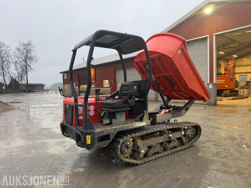 2017 Kubota KC 250 HR-4 RUNDTOMSVINGENDE BELTEDUMPER SERVICEHISTORIKK. - Dumper: picture 5 2017 Kubota KC 250 HR-4 RUNDTOMSVINGENDE BELTEDUMPER SERVICEHISTORIKK. - Dumper: picture 5