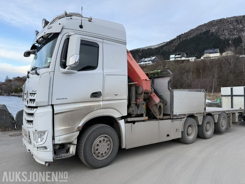 2017 Mercedes-Benz Arocs 3253 8x4 kranbil - 48TM - Palfinger PK50002EH F - Crane truck: picture 1 2017 Mercedes-Benz Arocs 3253 8x4 kranbil - 48TM - Palfinger PK50002EH F - Crane truck: picture 1