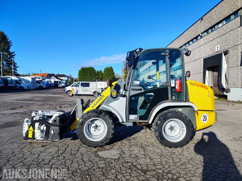 2018 KramerAllrad 5035 Hjullaster – Hiflow, 4-hjulsstyring, lavt timetall og mye utstyr - Wheel loader: picture 1 2018 KramerAllrad 5035 Hjullaster – Hiflow, 4-hjulsstyring, lavt timetall og mye utstyr - Wheel loader: picture 1