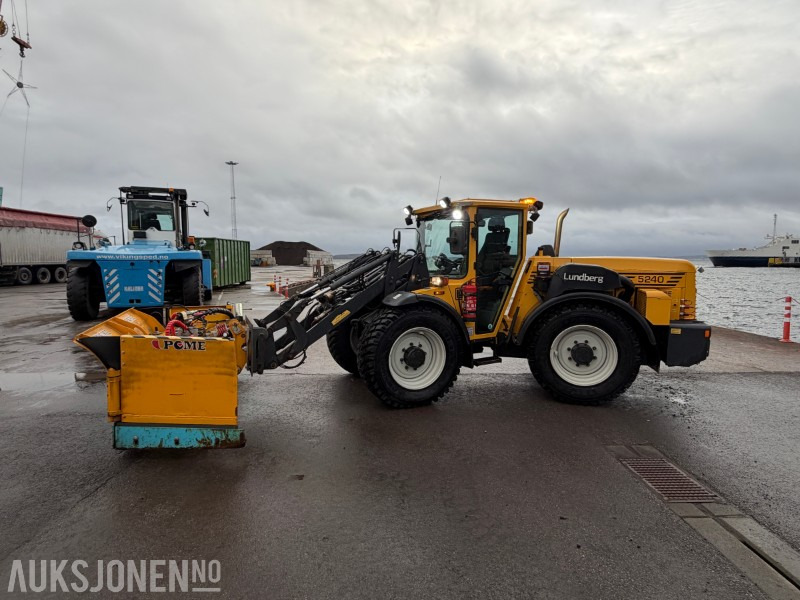 2018 Lundberg hymas 5240 hjullaster - U-plog - Skuffe - Tilleggshydraulikk - Kun 1540 timer! - Wheel loader: picture 2 2018 Lundberg hymas 5240 hjullaster - U-plog - Skuffe - Tilleggshydraulikk - Kun 1540 timer! - Wheel loader: picture 2