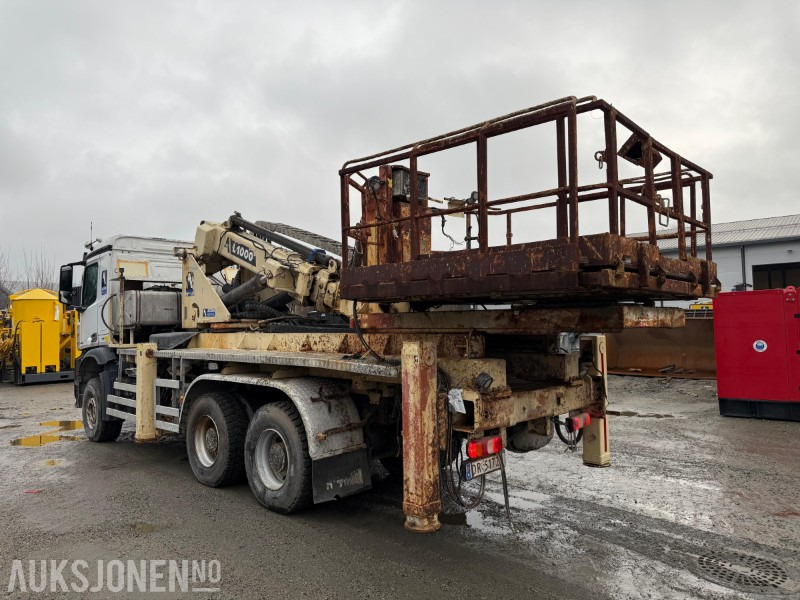 2018 Mercedes-Benz Arocs 2636 m Normet L1000 hydraulisk plattform, lav km, 1000kg kapasitet, 13 m rekkevidde - Crane truck: picture 5 2018 Mercedes-Benz Arocs 2636 m Normet L1000 hydraulisk plattform, lav km, 1000kg kapasitet, 13 m rekkevidde - Crane truck: picture 5