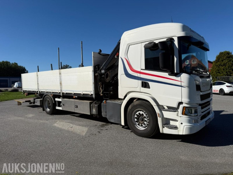 2018 Scania P 320 KRANBIL M/PLAN HIAB XS099 KRAN SERVICEHISTORIKK. - Crane truck: picture 2 2018 Scania P 320 KRANBIL M/PLAN HIAB XS099 KRAN SERVICEHISTORIKK. - Crane truck: picture 2