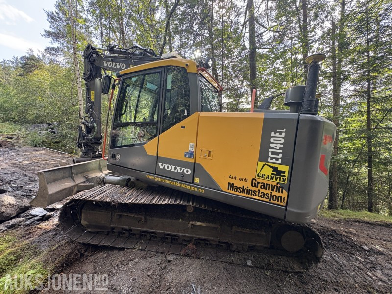 2018 Volvo EC 140EL - Tilt - GPS - ny sertifisering - 6 818 TIMER - Excavator: picture 4 2018 Volvo EC 140EL - Tilt - GPS - ny sertifisering - 6 818 TIMER - Excavator: picture 4