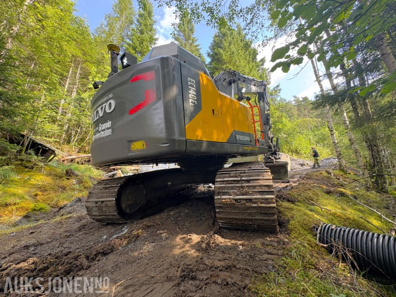 2018 Volvo EC 140EL - Tilt - GPS - ny sertifisering - 6 818 TIMER - Excavator: picture 3 2018 Volvo EC 140EL - Tilt - GPS - ny sertifisering - 6 818 TIMER - Excavator: picture 3