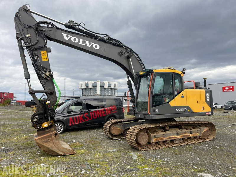 2018 Volvo EC 160 EL Gravemaskin med Engcon tiltrotator, Leica GPS, Sentralsmøring, Hk S60, 5327 timer - Excavator: picture 1 2018 Volvo EC 160 EL Gravemaskin med Engcon tiltrotator, Leica GPS, Sentralsmøring, Hk S60, 5327 timer - Excavator: picture 1
